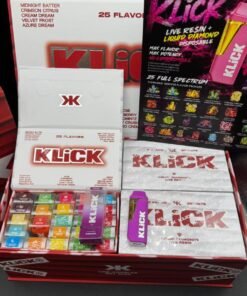 KLICK 2g Disposable What makes KLICK 2g Disposables different from other devices?,How many puffs can a KLICK 2g Disposable provide?,How should a KLICK 2g Disposable be stored?,How do you know when a KLICK 2g Disposable is empty?,Can a KLICK 2g Disposable be recharged?,What battery does a KLICK 2g Disposable use?,How does the airflow system work in a KLICK 2g Disposable?,What safety precautions should be followed when using a KLICK 2g Disposable?,How should a KLICK 2g Disposable be disposed of?,Can temperature affect KLICK 2g Disposable performance?,What causes a disposable vape device to stop working?,How can users maintain consistent device performance?,What are the main components inside a KLICK 2g Disposable?,How does a disposable vaping device operate?,What should consumers check before purchasing a disposable device?,What information is included on KLICK 2g Disposable packaging?