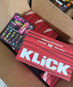 KLICK 2g Disposable What makes KLICK 2g Disposables different from other devices?,How many puffs can a KLICK 2g Disposable provide?,How should a KLICK 2g Disposable be stored?,How do you know when a KLICK 2g Disposable is empty?,Can a KLICK 2g Disposable be recharged?,What battery does a KLICK 2g Disposable use?,How does the airflow system work in a KLICK 2g Disposable?,What safety precautions should be followed when using a KLICK 2g Disposable?,How should a KLICK 2g Disposable be disposed of?,Can temperature affect KLICK 2g Disposable performance?,What causes a disposable vape device to stop working?,How can users maintain consistent device performance?,What are the main components inside a KLICK 2g Disposable?,How does a disposable vaping device operate?,What should consumers check before purchasing a disposable device?,What information is included on KLICK 2g Disposable packaging?